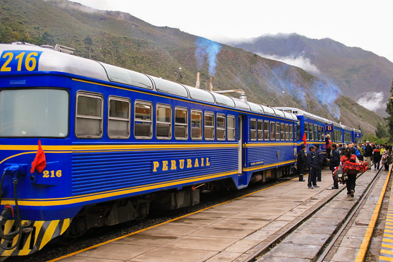 tren a machu picchu